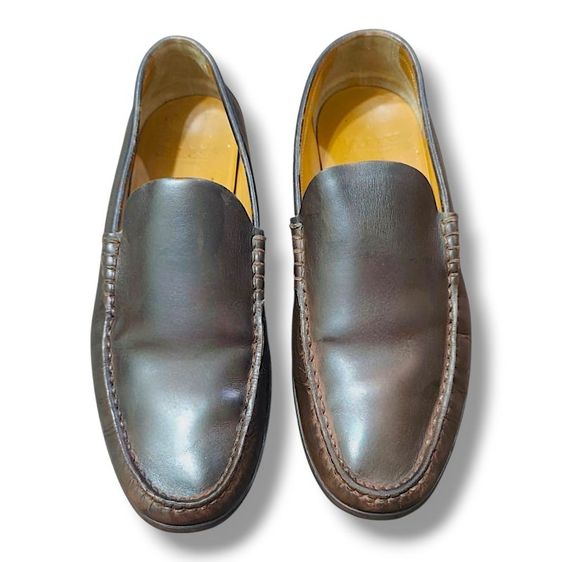 อื่นๆ รองเท้าแบบสวมและโลฟเฟอร์ 🤎 Bally รองเท้าหนังแท้ Loaferสีน้ำตาล | หน้าเท้าEEE 41 26.5cm