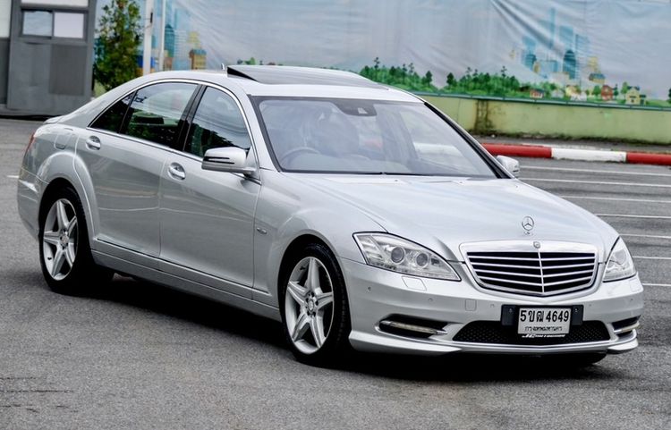 Mercedes-Benz S-Class 2012 S500 Sedan เบนซิน ไม่ติดแก๊ส เกียร์อัตโนมัติ บรอนซ์เงิน รูปที่ 3
