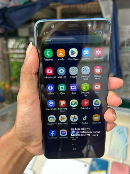Samsung A7 2018 จอ6นิ้ว Rom128 Ram6 โหลดแอพได้ ใช้งานปกติ สภาพสวย ได้ทุกซิม รูปที่ 3