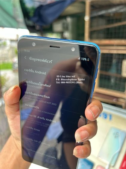 Samsung A7 2018 จอ6นิ้ว Rom128 Ram6 โหลดแอพได้ ใช้งานปกติ สภาพสวย ได้ทุกซิม รูปที่ 5