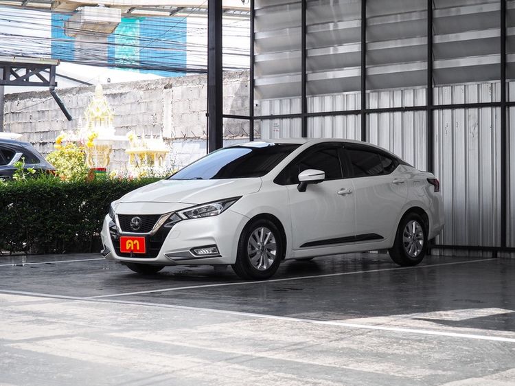 Nissan Almera 2020 1.0 VL Sedan เบนซิน ไม่ติดแก๊ส เกียร์อัตโนมัติ ขาว