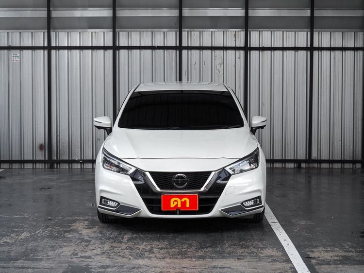 Nissan Almera 2020 1.0 VL Sedan เบนซิน ไม่ติดแก๊ส เกียร์อัตโนมัติ ขาว รูปที่ 3