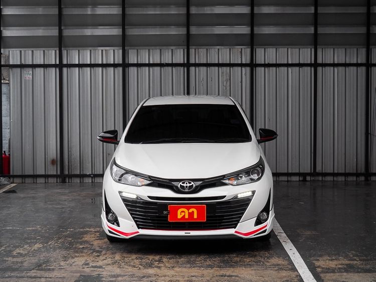 Toyota Yaris ATIV 2019 1.2 S Plus Sedan เบนซิน ไม่ติดแก๊ส เกียร์อัตโนมัติ ขาว รูปที่ 3