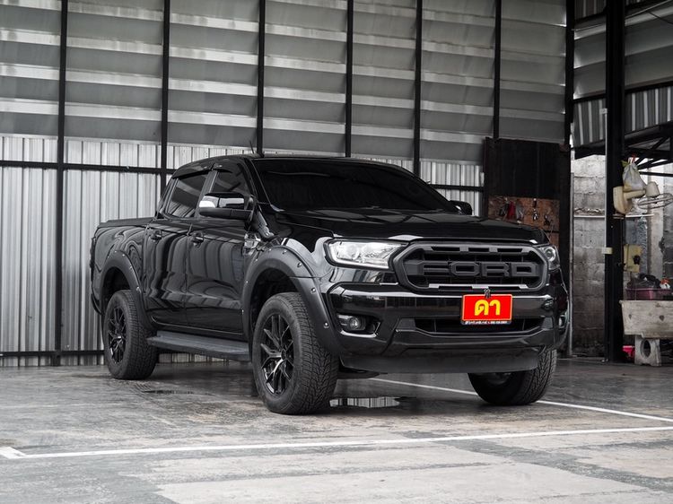 Ford Ranger 2022 2.0 Hi-Rider XLT Pickup ดีเซล ไม่ติดแก๊ส เกียร์อัตโนมัติ ดำ รูปที่ 2