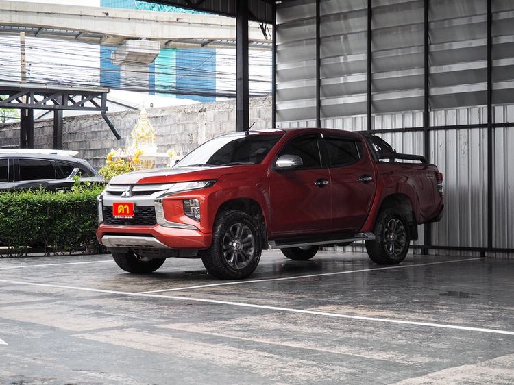 Mitsubishi Triton 2020 2.4 GT Premium 4WD Pickup ดีเซล ไม่ติดแก๊ส เกียร์อัตโนมัติ ส้ม