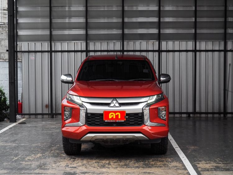Mitsubishi Triton 2020 2.4 GT Premium 4WD Pickup ดีเซล ไม่ติดแก๊ส เกียร์อัตโนมัติ ส้ม รูปที่ 3