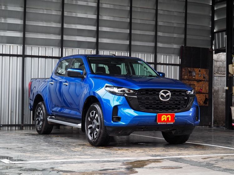 รถ Mazda BT-50 Pro 2.2 Hi-Racer สี น้ำเงิน