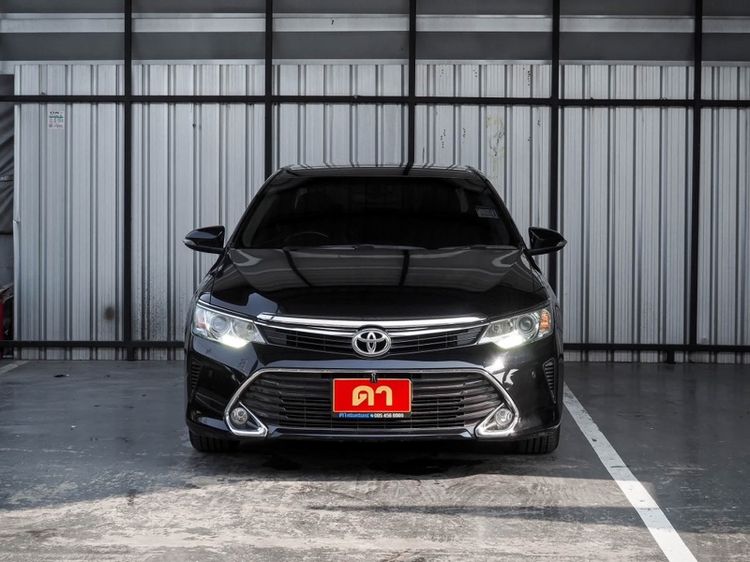 Toyota Camry 2017 2.0 G Sedan เบนซิน ไม่ติดแก๊ส เกียร์อัตโนมัติ ดำ รูปที่ 3