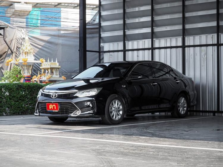 Toyota Camry 2017 2.0 G Sedan เบนซิน ไม่ติดแก๊ส เกียร์อัตโนมัติ ดำ รูปที่ 2