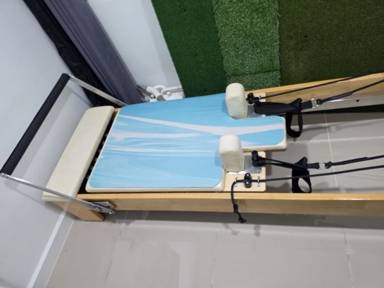 [ส่งต่อ] เครื่อง Pilates Reformer โครงไม้ สภาพ สวย (รับเองที่บ้าน [ประเวศ สวนหลวง]) รูปที่ 6