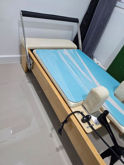 [ส่งต่อ] เครื่อง Pilates Reformer โครงไม้ สภาพ สวย (รับเองที่บ้าน [ประเวศ สวนหลวง])