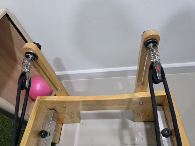 [ส่งต่อ] เครื่อง Pilates Reformer โครงไม้ สภาพ สวย (รับเองที่บ้าน [ประเวศ สวนหลวง]) รูปที่ 7