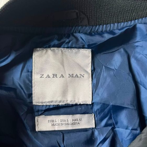 เสื้อกันหนาว ZARA แท้ 💯 size L วัดจริง ขนาด อก 22 ยาว 26.5 นิ้ว สภาพใหม่มาก ทรงสวย ตัดเย็บดี มีซัปใน สวยครับ รูปที่ 10