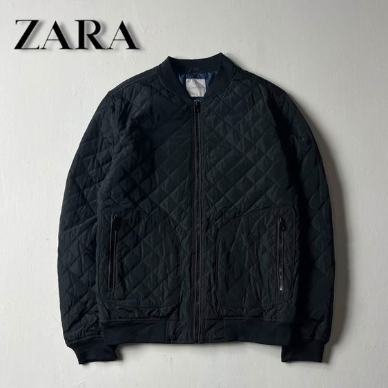 อื่นๆ เสื้อแจ็คเก็ต | เสื้อคลุม อื่นๆ ดำ แขนยาว เสื้อกันหนาว ZARA แท้ 💯 size L วัดจริง ขนาด อก 22 ยาว 26.5 นิ้ว สภาพใหม่มาก ทรงสวย ตัดเย็บดี มีซัปใน สวยครับ
