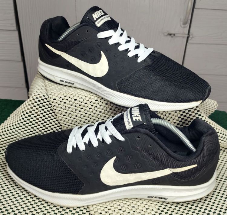รองเท้าผ้าใบ ผ้าใบ UK 10.5 | EU 45 1/3 | US 11 ดำ รองเท้า💥Nike Running 💥ของแท้‼️พื้นนิ่ม เบาสวยๆ สภาพดี💥ไซร์ 45.5