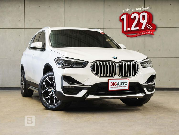 รถ BMW X1 2.0 sDrive20d xLine สี ขาว