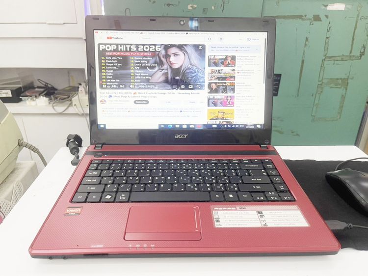 Acer Aspire 4552 AMD ดูหนัง ฟังเพลง พิมพ์งาน ใช้งานได้ดี ราคาถูกใจ รูปที่ 3