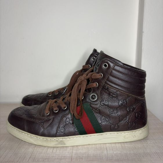 Gucci Chocolate Striped High Tops