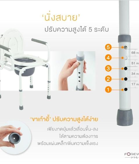 เก้าอี้นั่งถ่าย รูปที่ 6