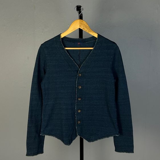 45rpm - "R" by 45 Rpm cardigan style indigo jacket made in Japan 🇯🇵
