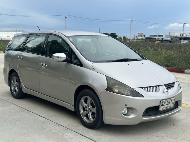 Mitsubishi Space Wagon 2007 2.4 GLS Limited Utility-car เบนซิน ไม่ติดแก๊ส เกียร์อัตโนมัติ เทา รูปที่ 2