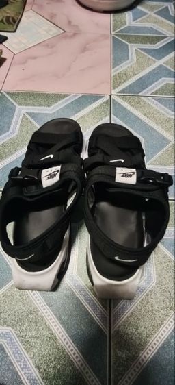 ผ้า UK 12 | EU 47 1/3 | US 12.5 ดำ รองเท้าแตะรัดส้นNIKE AIR