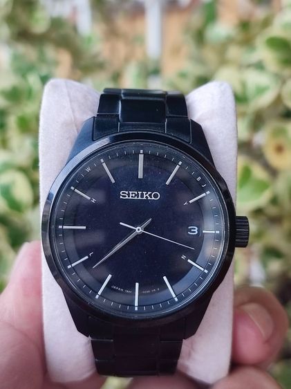ดำ Seiko  Selection radio wave control solar watch  SBTM257