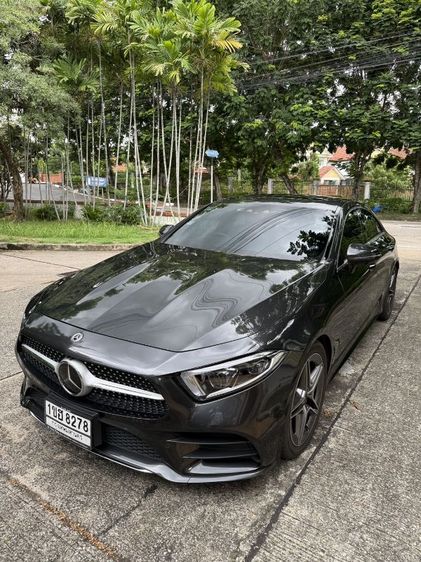 Mercedes-Benz CLS-Class 2020 CLS300 ดีเซล ไม่ติดแก๊ส เกียร์อัตโนมัติ เทา รูปที่ 2