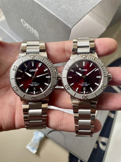 Oris Aquis Date Cherry 43.5 รูปที่ 12