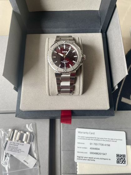 Oris Aquis Date Cherry 43.5 รูปที่ 2