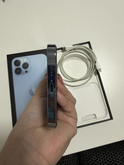 ไอโฟน 13 Promax ความจุ 512GB  สีSierra Blue รูปที่ 6