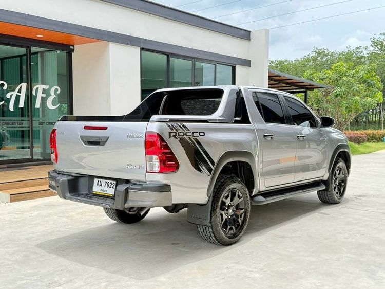 Toyota Hilux Revo 2019 2.8 Prerunner G Rocco Pickup ดีเซล ไม่ติดแก๊ส เกียร์อัตโนมัติ เงิน รูปที่ 4