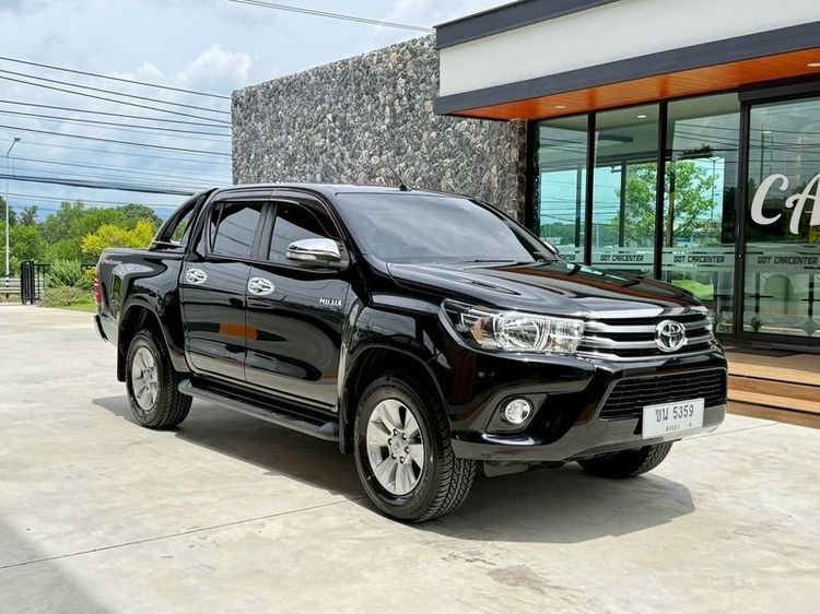 Toyota Hilux Revo 2016 2.4 G Prerunner Pickup ดีเซล ไม่ติดแก๊ส เกียร์อัตโนมัติ ดำ