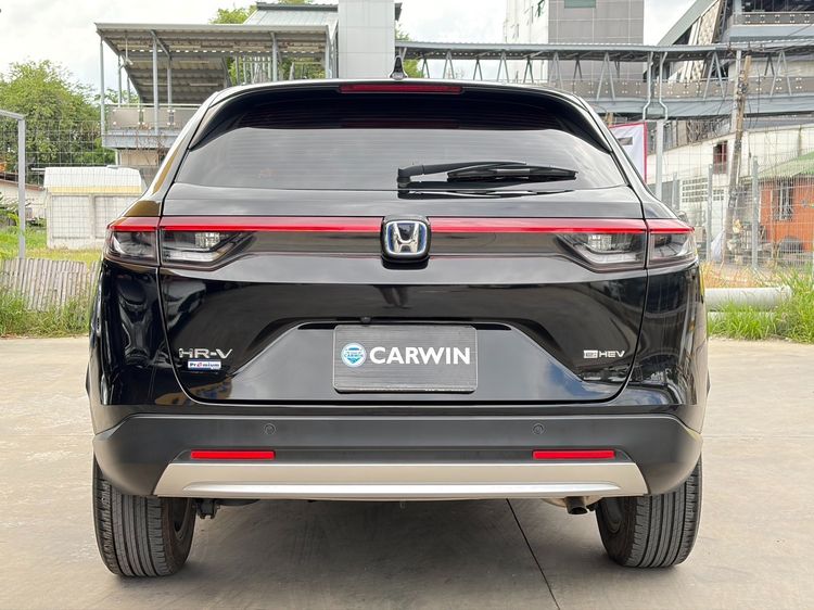Honda HR-V 2024 1.5 EL e:HEV Utility-car ไฮบริด ไม่ติดแก๊ส เกียร์อัตโนมัติ ดำ รูปที่ 4