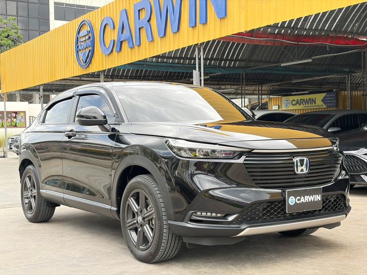 Honda HR-V 2024 1.5 EL e:HEV Utility-car ไฮบริด ไม่ติดแก๊ส เกียร์อัตโนมัติ ดำ รูปที่ 3