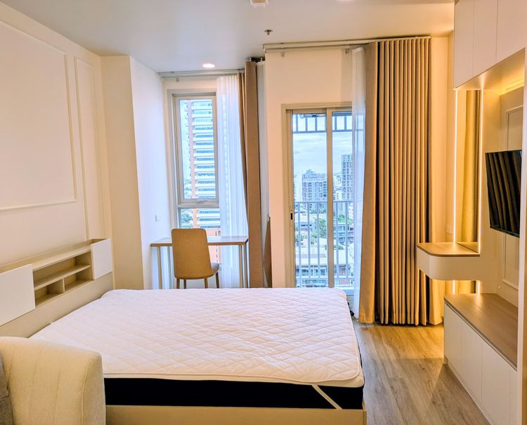 Ananda Development ไม่อนุญาต ตกแต่งครบ 2025 คอนโดให้เช่า Culture Thonglor ใจกลางสุขุมวิท ห้องใหม่ไม่เคยอยู่ 26 ตรม ใกล้รถไฟฟ้าทองหล่อ วิวไม่บล๊อคคอนโดท่ามกลาง ร้านอาหาร และคาเฟ่ชั้นนำ รูปที่ 2