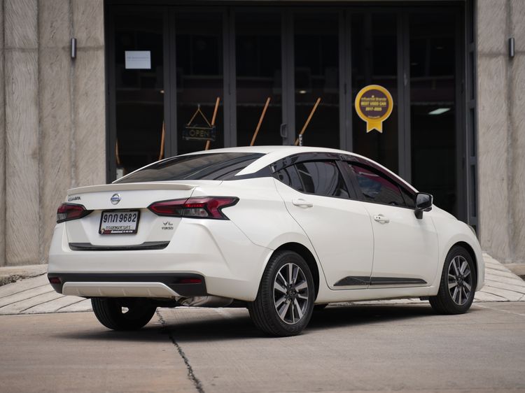 Nissan Almera 2020 1.0 VL Sedan เบนซิน ไม่ติดแก๊ส เกียร์อัตโนมัติ ขาว รูปที่ 2
