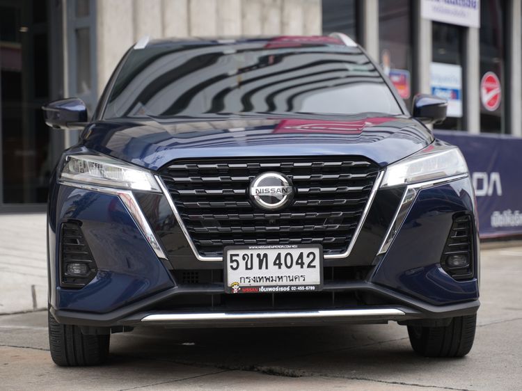 Nissan Kicks 2024 1.2 VL Utility-car เบนซิน ไม่ติดแก๊ส เกียร์อัตโนมัติ น้ำเงิน รูปที่ 4