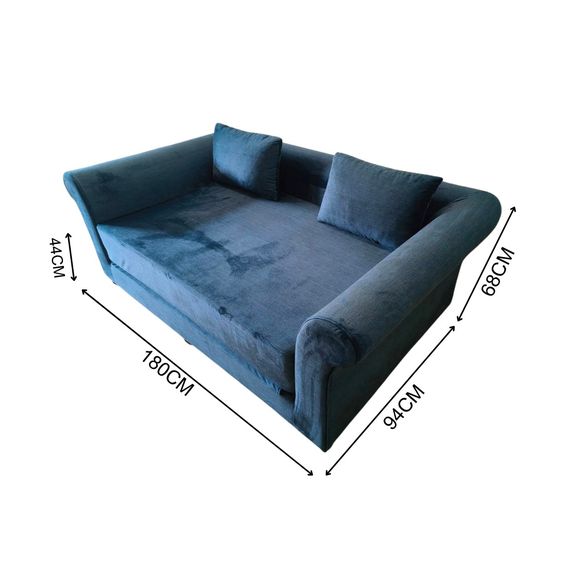 โซฟาเบดผ้ากำมะหยี่ สีน้ำตาล สไตล์ Modern Cozy สินค้าใหม่ รูปที่ 5