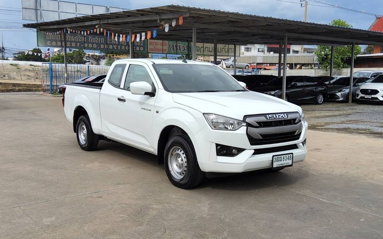 Isuzu D-MAX 2021 1.9 S Pickup ดีเซล ไม่ติดแก๊ส เกียร์อัตโนมัติ ขาว รูปที่ 3