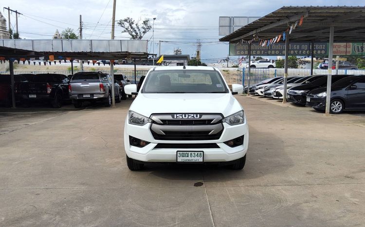 Isuzu D-MAX 2021 1.9 S Pickup ดีเซล ไม่ติดแก๊ส เกียร์อัตโนมัติ ขาว รูปที่ 2