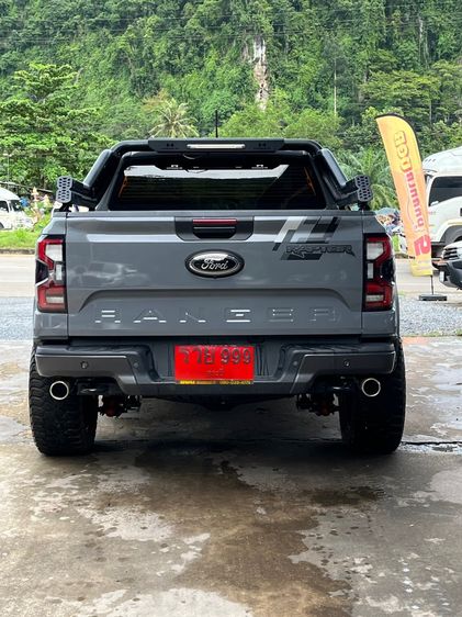 Ford Ranger 2023 Raptor 3.0L V6 Twin-Turbo EcoBoost 4x4 Pickup เบนซิน ไม่ติดแก๊ส เกียร์อัตโนมัติ เทา รูปที่ 4