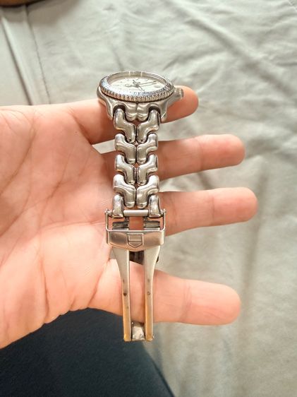 TAG Heuer Professional 200M Boy Size 32mm WG1212-K0 หน้าปัดขาว สายก้างปลา  รูปที่ 4