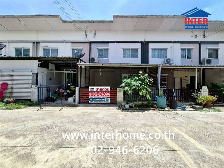 ทาวน์เฮ้าส์ 2 ชั้น 17.6 ตร.ว. หมู่บ้านไลโอบลิสซ์ กาญจนาภิเษก-ชัยพฤกษ์ ซอย11 ใกล้วัดพิมลราช ซอย11 ถนนบางรักพัฒนา ถนนซอยวัดลาดปลาดุก บางบัวทอง