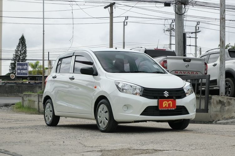 Suzuki Celerio 2023 1.0 GL Sedan เบนซิน ไม่ติดแก๊ส เกียร์อัตโนมัติ ขาว