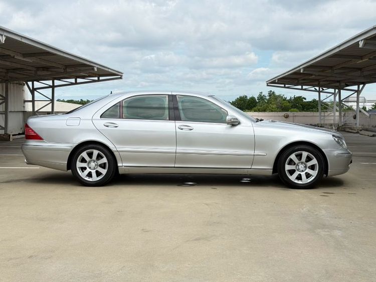 Mercedes-Benz S-Class 2003 S280 Sedan เบนซิน ไม่ติดแก๊ส เกียร์อัตโนมัติ บรอนซ์เงิน รูปที่ 4