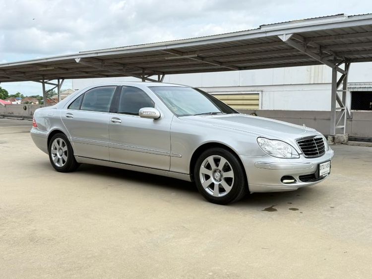 Mercedes-Benz S-Class 2003 S280 Sedan เบนซิน ไม่ติดแก๊ส เกียร์อัตโนมัติ บรอนซ์เงิน รูปที่ 2