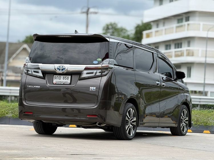 Toyota Vellfire 2020 2.5 Hybrid Executive Lounge E-Four 4WD Van ไฮบริด ไม่ติดแก๊ส เกียร์อัตโนมัติ น้ำตาล รูปที่ 3