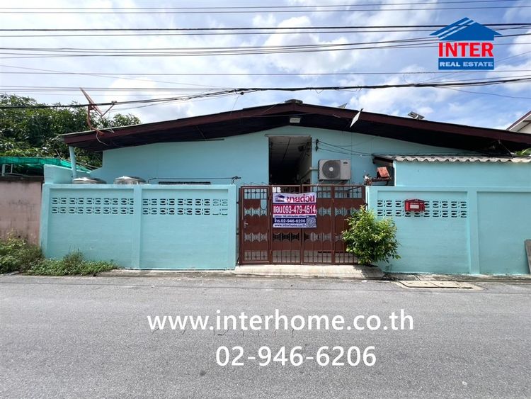 บ้านเดี่ยว 1 ชั้น 43 ตร.ว. บ้านเดี่ยว+ห้องเช่า ซอยรามอินทรา46 แยก4 ถนนรามอินทรา ถนนนวมินทร์ เขตคันนายาว กรุงเทพมหานคร