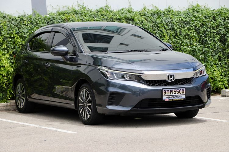 Honda City 2021 1.0 SV Sedan เบนซิน ไม่ติดแก๊ส เกียร์อัตโนมัติ เทา รูปที่ 3